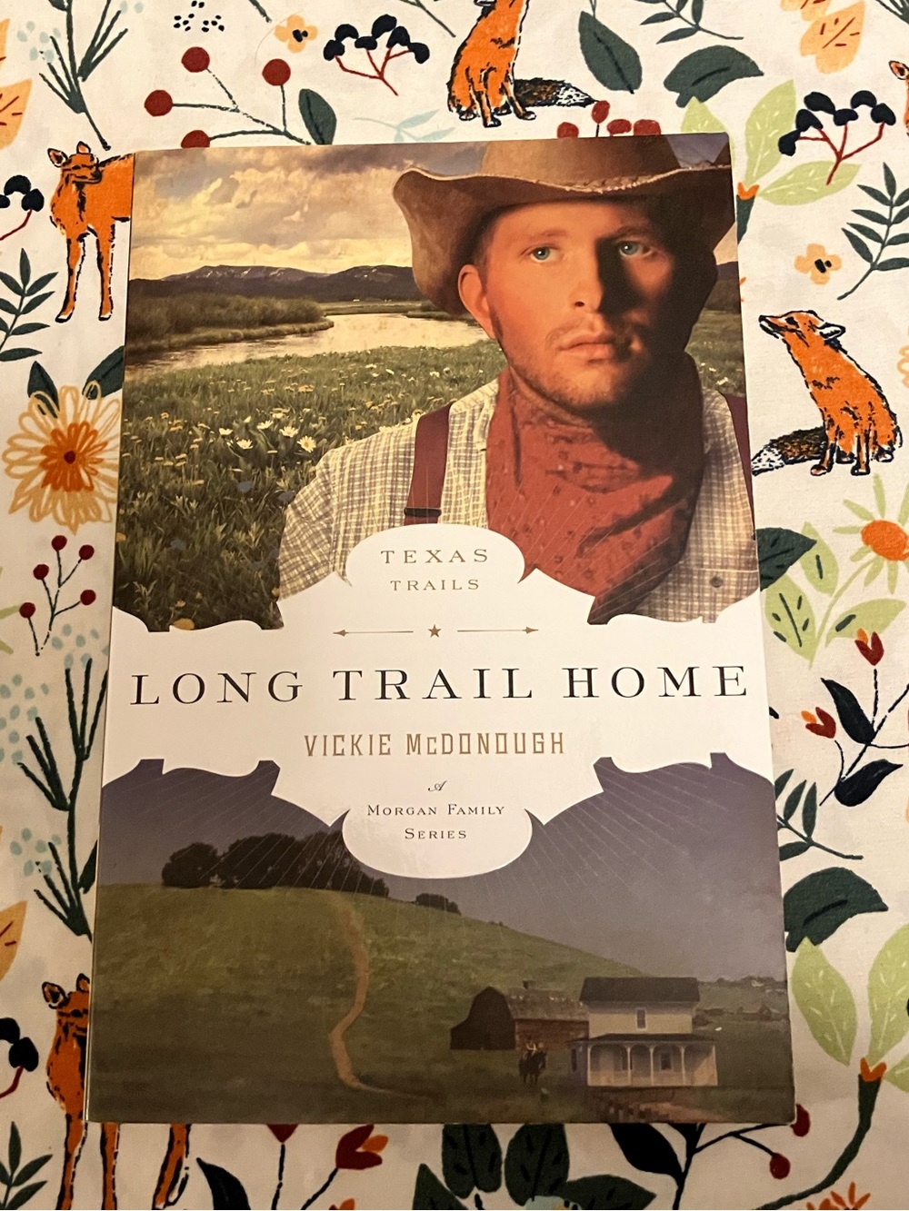 Long Trail Home by Vickie McDonough
Texas Trails
Morgan Family Series Book 3